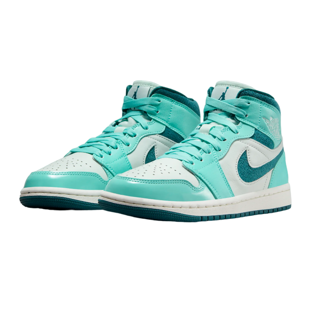 Air Jordan 1 Mid Bleached Turquoise