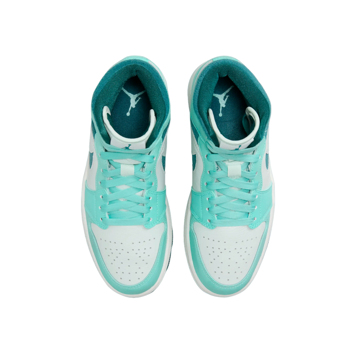 Air Jordan 1 Mid Bleached Turquoise
