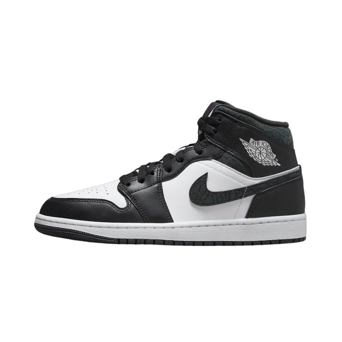 Air Jordan 1 Mid SE Black Print