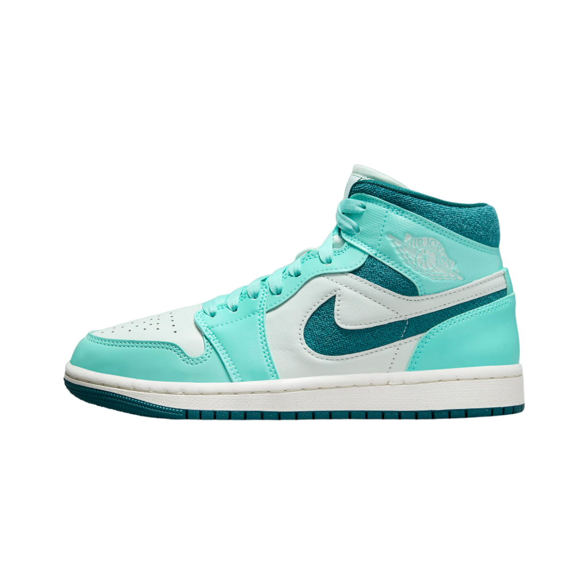 Air Jordan 1 Mid Bleached Turquoise