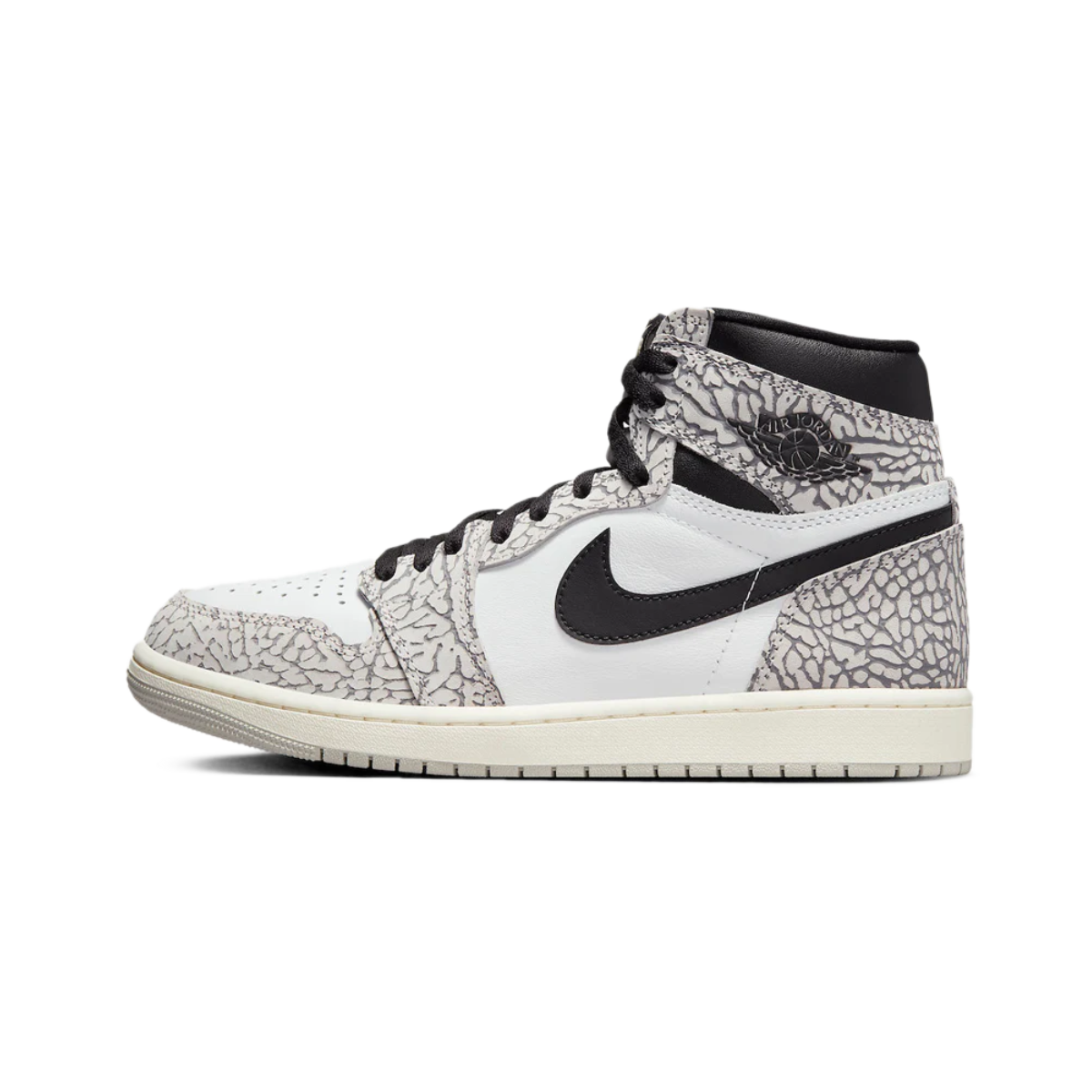 Air Jordan 1 High White Cement